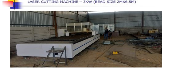 Laser Cutting Machine (3 kW)